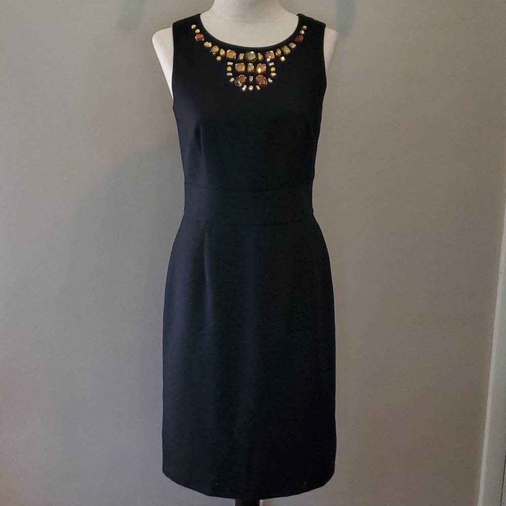 Banana Republic Embellished Sheath Dress
